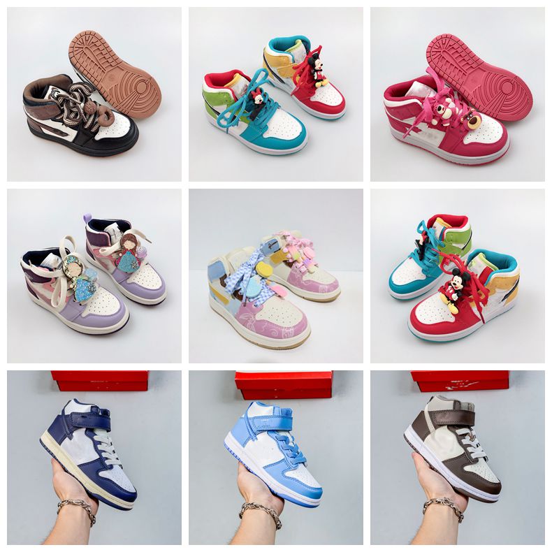 Brand Designer kids athletic shoes New Jumpman 1s Special Promotion good Infants Running kid shoe Skateboard Boys Girls Children Color sneaker sports Sneakers 24-35, #3
Brand Designer kids athletic shoes New Jumpman 1s Special Promotion good Infants Running kid shoe Skateboard Boys Girls Children Color sneaker sports Sneakers 24-35, #3