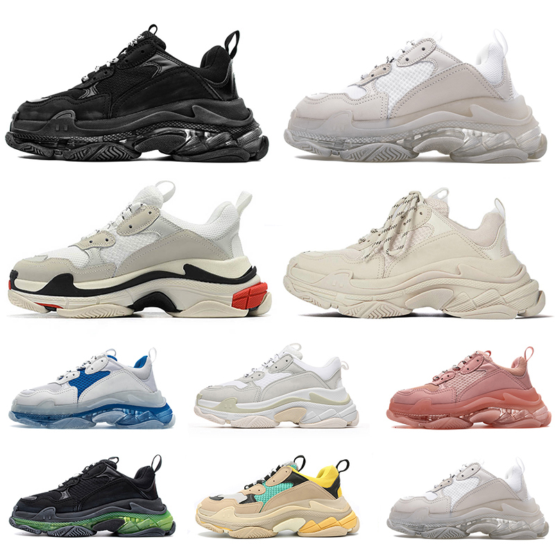 Triple S Designer Shoes Men Women Plate-forme Oversized Athletic Shoe Luxury Trainers Fashion Sneakers Outdoor, Item.22 triple black 36-45
Triple S Designer Shoes Men Women Plate-forme Oversized Athletic Shoe Luxury Trainers Fashion Sneakers Outdoor, Item.22 triple black 36-45