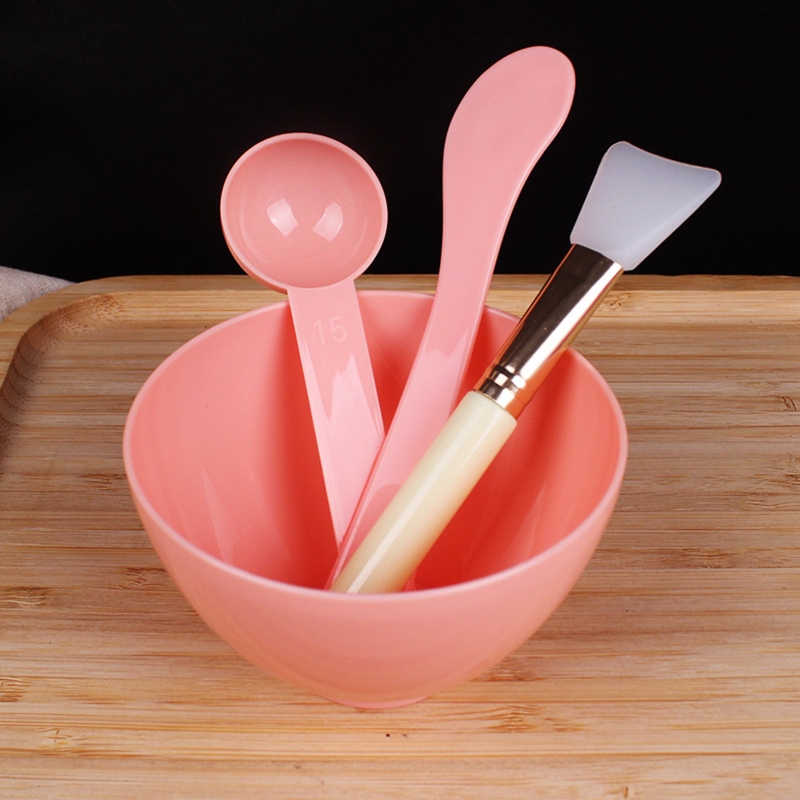 Silicone Facial Mask Bowl Set Beauty Salon Odorless Soft Facemask Mixing DIY Makeup Brushes Spatula Skin Care tools