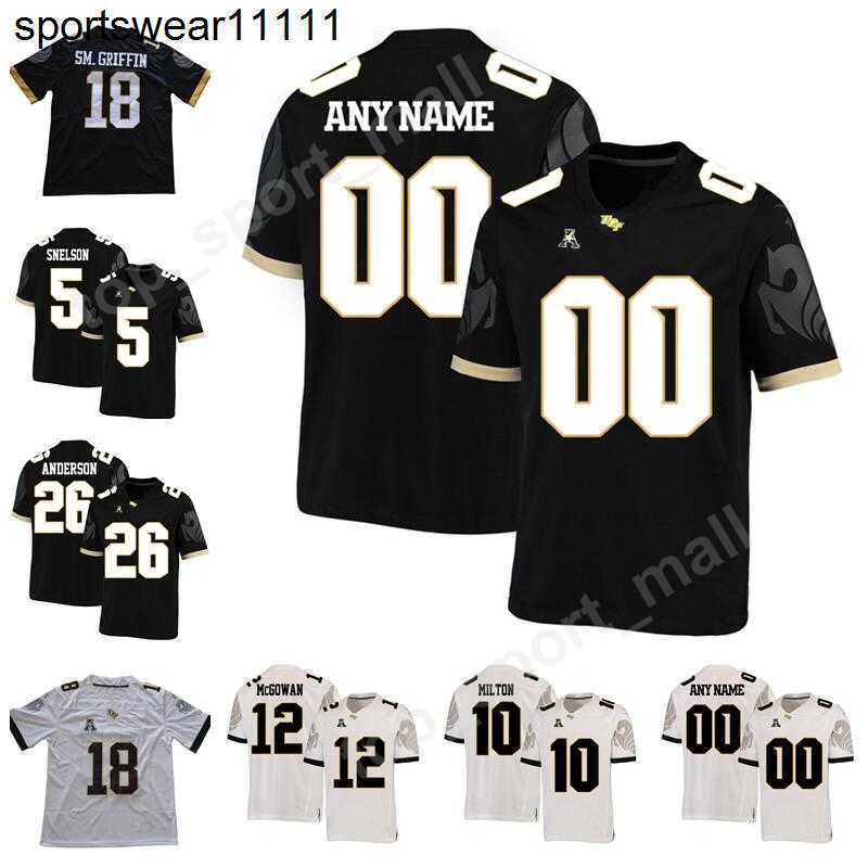 UCF Knights 5 Dredrick Snelson Jersey College 12 Taj McGowan 26 Otis Anderson 13 Gabriel Davis Football Black White Home Away Uniform
UCF Knights 5 Dredrick Snelson Jersey College 12 Taj McGowan 26 Otis Anderson 13 Gabriel Davis Football Black White Home Away Uniform