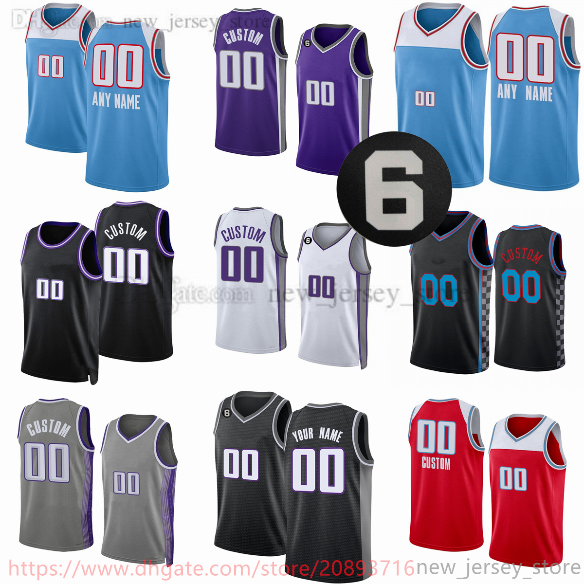 Custom New Season Printed Basketball Jerseys 13 Keegan Murray Jersey De'Aaron 5 Fox 40 Harrison Barnes 10 Domantas Sabonis 15 Davion Mitchell 22 Richaun Holmes 6 patch, Printed (with team logo)
Custom New Season Printed Basketball Jerseys 13 Keegan Murray Jersey De'Aaron 5 Fox 40 Harrison Barnes 10 Domantas Sabonis 15 Davion Mitchell 22 Richaun Holmes 6 patch, Printed (with team logo)