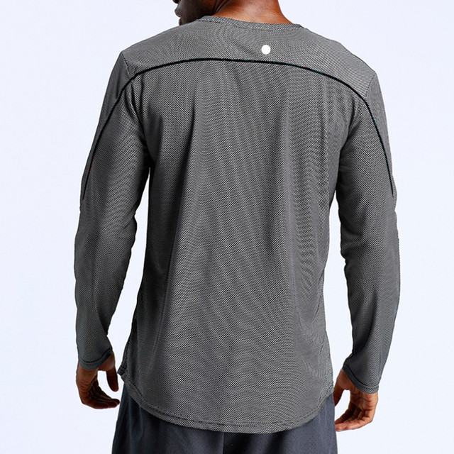 Lulu Men Cycling Long Sleeve T-shirts Autumn Breathable Quick Dry Anti-swear Sport Tops Bicycle Bike, Black
Lulu Men Cycling Long Sleeve T-shirts Autumn Breathable Quick Dry Anti-swear Sport Tops Bicycle Bike, Black