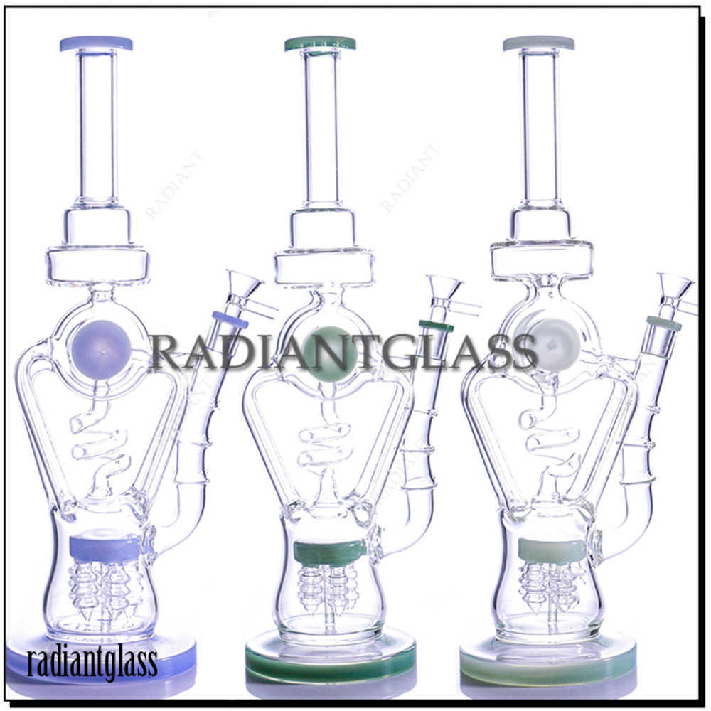 Hookahs Recyclers Glass Bong Two Arm Octopus Perc Bongs 5mm thick smoking water pipe with 14mm glass bowl
Hookahs Recyclers Glass Bong Two Arm Octopus Perc Bongs 5mm thick smoking water pipe with 14mm glass bowl