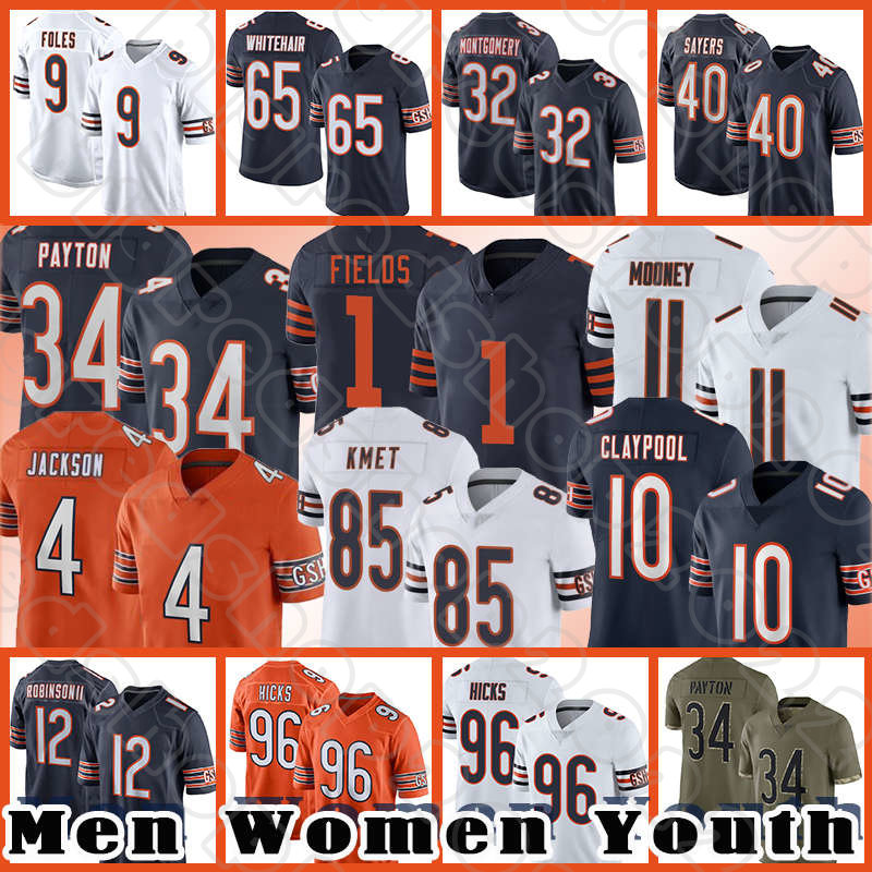 1 Justin Fields Jersey 11 Darnell Mooney 34 Walter Payton Chase Claypool Football Cole Kmet Eddie Jackson David Montgomery A.J. Klein Brian Urlacher Cody Whitehair, Custom women(x d)
1 Justin Fields Jersey 11 Darnell Mooney 34 Walter Payton Chase Claypool Football Cole Kmet Eddie Jackson David Montgomery A.J. Klein Brian Urlacher Cody Whitehair, Custom women(x d)