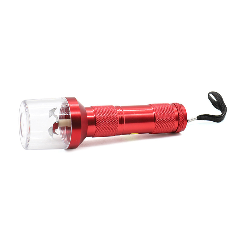 1PCS Flashlight Electric Herb Grinders Smoking Spice Crusher Automatic Electronic Grinder Tobacco Shredder Smasher Retails