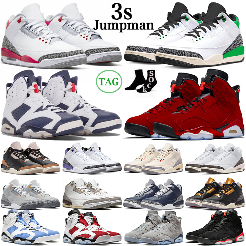 Jumpman Retro 3 6 Basketball Shoes mens 3s Fire Red Lucky Green Black Fragment Toro Georgetown 6s Cactus Jack University Blue men women trainers sports sneakers, Blue tint
Jumpman Retro 3 6 Basketball Shoes mens 3s Fire Red Lucky Green Black Fragment Toro Georgetown 6s Cactus Jack University Blue men women trainers sports sneakers, Blue tint