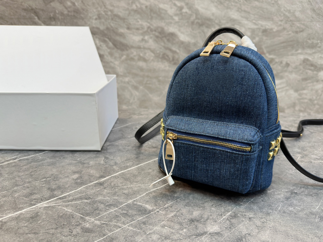 TZ Fashion Backpack Blue Denim Large Capacity Mini Size both shoulders bags Women's Classic handbags Designer School bag Casual Outdoor Travel Bags backpacks 21CM
TZ Fashion Backpack Blue Denim Large Capacity Mini Size both shoulders bags Women's Classic handbags Designer School bag Casual Outdoor Travel Bags backpacks 21CM
