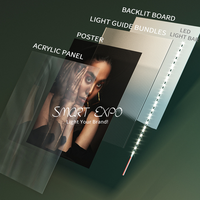 24 x 36 Inch Advertising Display Board Backlit A-Frame Sidewalk Sign Black Color Single Side or Double Sides Available