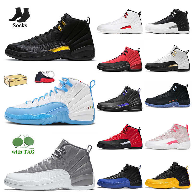 Sport Basketball Shoes Fashion Women Mens Jumpman 12 12s Stealth Black Taxi Reverse Flu Game Hyper Royal University Gold Playoffs High OG, # 40-47
Sport Basketball Shoes Fashion Women Mens Jumpman 12 12s Stealth Black Taxi Reverse Flu Game Hyper Royal University Gold Playoffs High OG, # 40-47