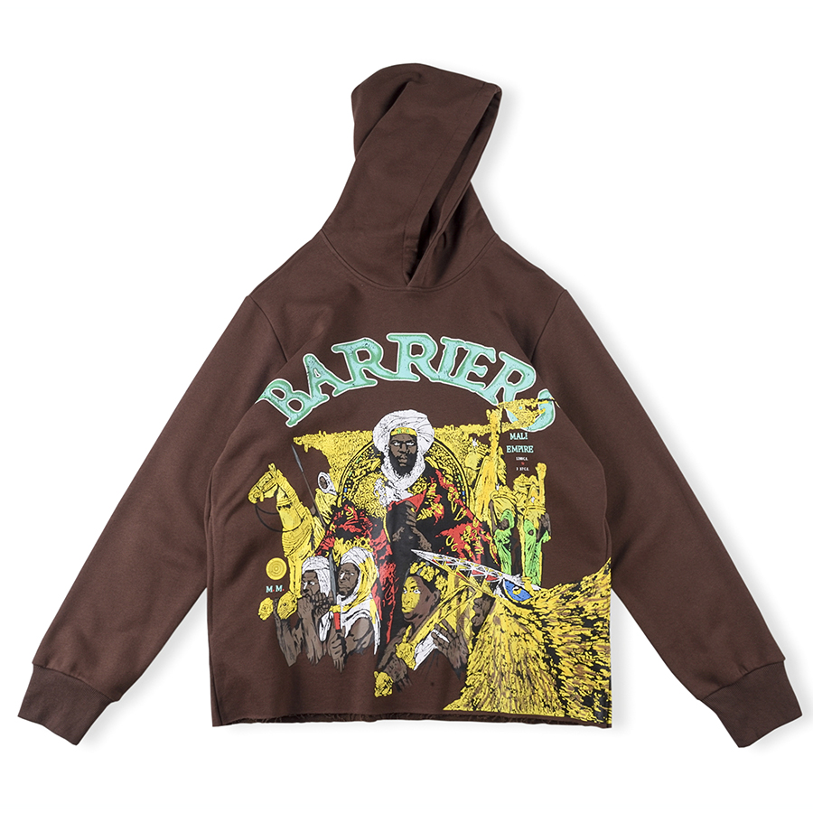 Sweatshirts Hoode Barriers Brown Printed Oversized Fleece Men's Hoodies & Sweatshirt
Sweatshirts Hoode Barriers Brown Printed Oversized Fleece Men's Hoodies & Sweatshirt