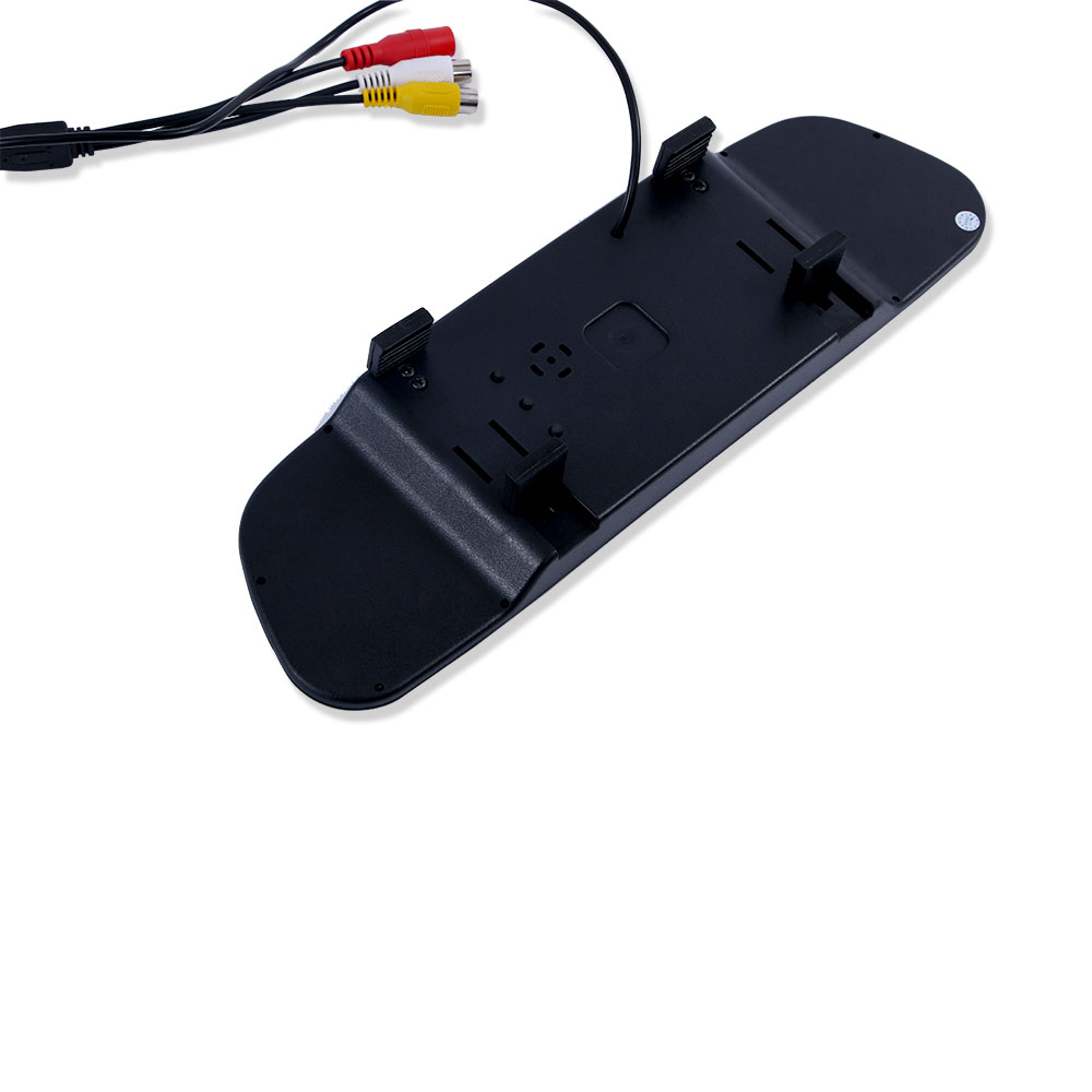 5 Inch TFT LCD HD 800X480 Screen Car Monitor Mirror Reversing Parking Monitors with 2 Video Input Rearview Camera Optional