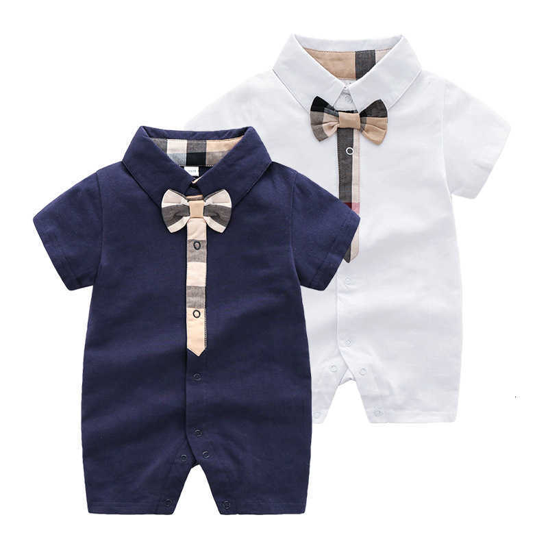 Clothing Sets INS high end brand Baby Clothes Plaid bow Romper Bodysuit outfit Cotton Newborn Summer short sleeve Romper Kids Designer Infant Jumpsuits good, Blue
Clothing Sets INS high end brand Baby Clothes Plaid bow Romper Bodysuit outfit Cotton Newborn Summer short sleeve Romper Kids Designer Infant Jumpsuits good, Blue