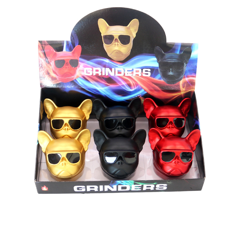 herb grinder smoking accessory alloy cool dog grinding cigarettes with drawer smoke kit
herb grinder smoking accessory alloy cool dog grinding cigarettes with drawer smoke kit