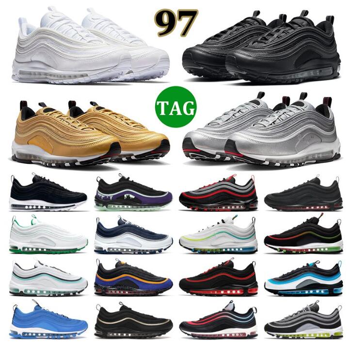 97 OG classic men women running shoes 97og red black triple white 97s Trainers reflective bred game royal Bullet Silver Aurora air max sports sneakers Designer, 35
97 OG classic men women running shoes 97og red black triple white 97s Trainers reflective bred game royal Bullet Silver Aurora air max sports sneakers Designer, 35