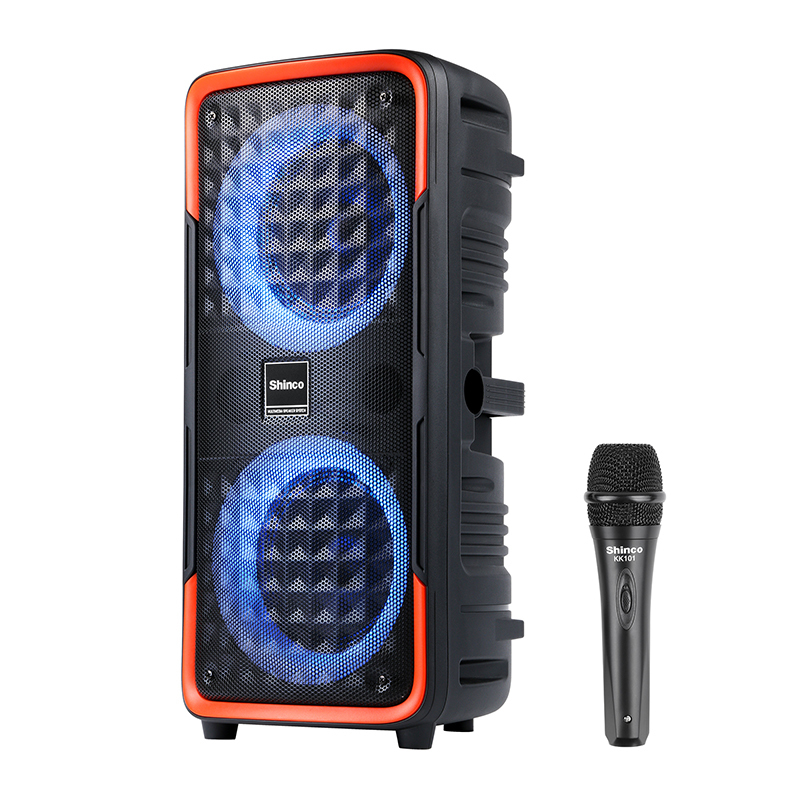 Portable Speakers Shinco Dual 65inch Wireless Portable Speakers With Light HighPower Indoor And Outdoor DJ Stereo Speakers 221105
Portable Speakers Shinco Dual 65inch Wireless Portable Speakers With Light HighPower Indoor And Outdoor DJ Stereo Speakers 221105