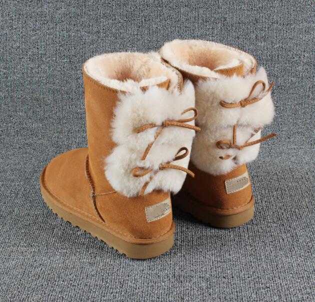 Snow Boots Sheepskin Boots Fashion Style Bowknot Keep Warm Short Winter Leather Hot Sell Aus U3280 Short 2 Bow Women Coupon G3280, Box
Snow Boots Sheepskin Boots Fashion Style Bowknot Keep Warm Short Winter Leather Hot Sell Aus U3280 Short 2 Bow Women Coupon G3280, Box