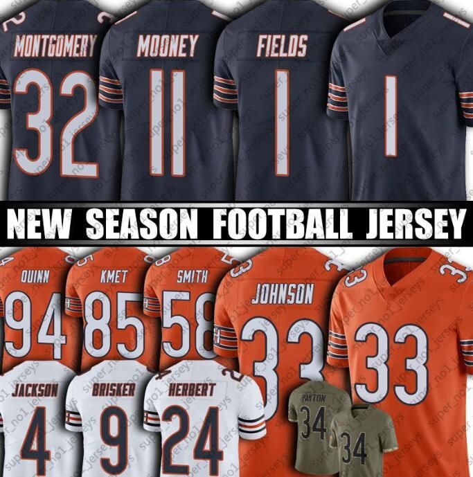 Jersey Wholesale Custom 1 Justin Fields Chicago''Bears''Walter Payton Darnell Mooney Roquan Smith Cole Kmet Eddie Jackson David rugby football, Stitched11
Jersey Wholesale Custom 1 Justin Fields Chicago''Bears''Walter Payton Darnell Mooney Roquan Smith Cole Kmet Eddie Jackson David rugby football, Stitched11