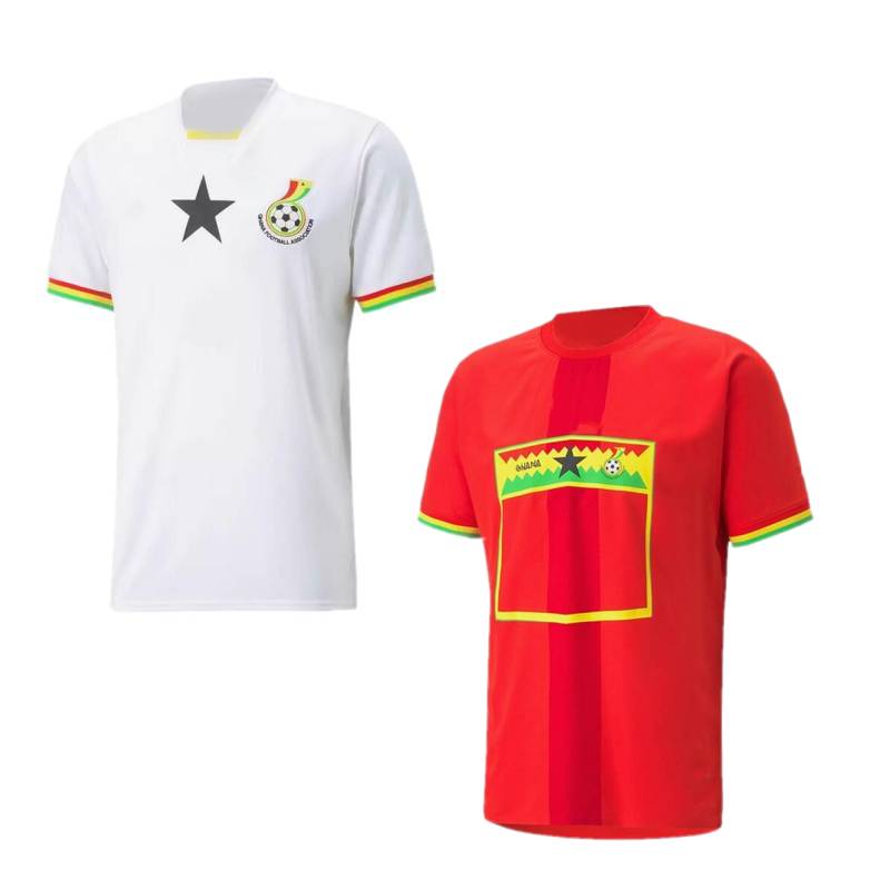 2022 Ghana Soccer Jerseys Maillot de foot J.AYEW A.AYEW Camiseta de futbol Wakaso GYAN THOMAS National Team Kids Kit football shirt, Away
2022 Ghana Soccer Jerseys Maillot de foot J.AYEW A.AYEW Camiseta de futbol Wakaso GYAN THOMAS National Team Kids Kit football shirt, Away