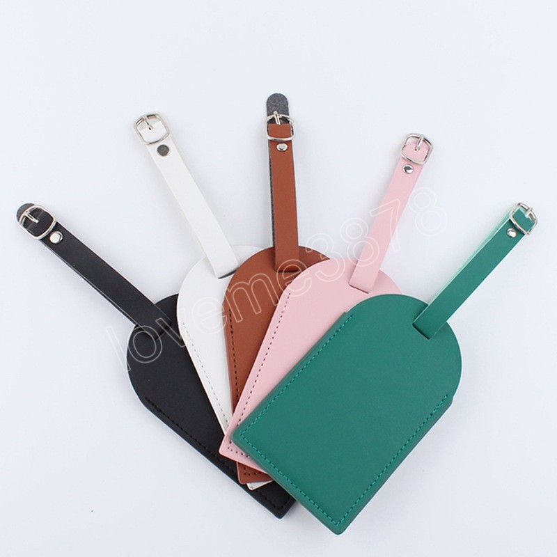 Solid Color Leather Luggage Tag Label Suitcase Bag Handbag Pendant Portable Name ID Address Tags Travel Accessories
Solid Color Leather Luggage Tag Label Suitcase Bag Handbag Pendant Portable Name ID Address Tags Travel Accessories