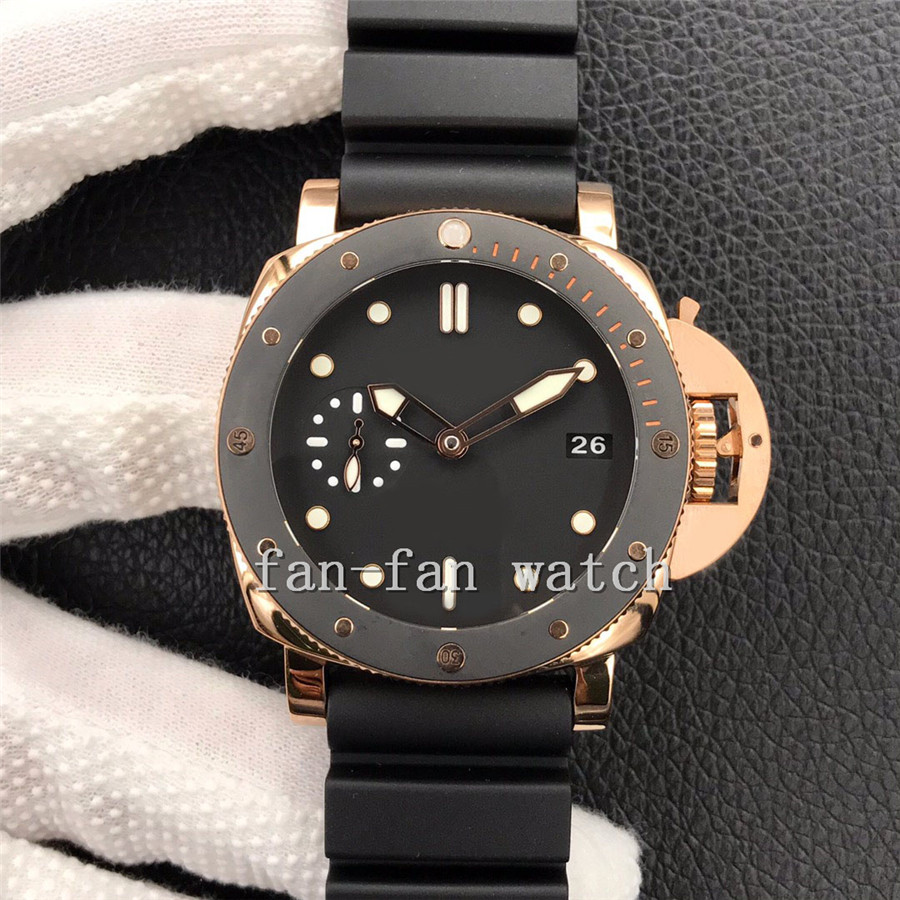 TOP-Quality Mens Watch Black 47mm Submersible PAM684 PAM00684 18k Rose Gold Designer Watches Rubber Bands Sapphire Glass Mechanical Automatic Men's Wristwatches
TOP-Quality Mens Watch Black 47mm Submersible PAM684 PAM00684 18k Rose Gold Designer Watches Rubber Bands Sapphire Glass Mechanical Automatic Men's Wristwatches