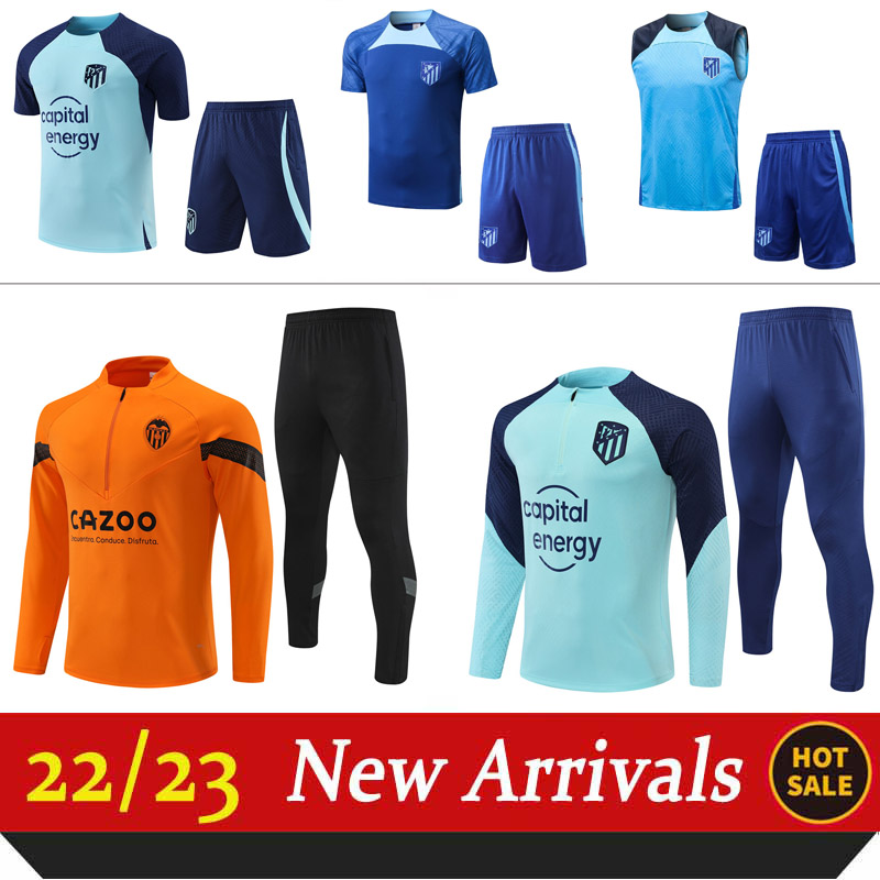 22 23 Men's Tracksuits Valencia Atletico MadridS SUAREZ chandal futbol soccer Training suit survetement 2022 2023 JOAO FELIX M. LLORENTE Correa camiseta DE FOOT
22 23 Men's Tracksuits Valencia Atletico MadridS SUAREZ chandal futbol soccer Training suit survetement 2022 2023 JOAO FELIX M. LLORENTE Correa camiseta DE FOOT