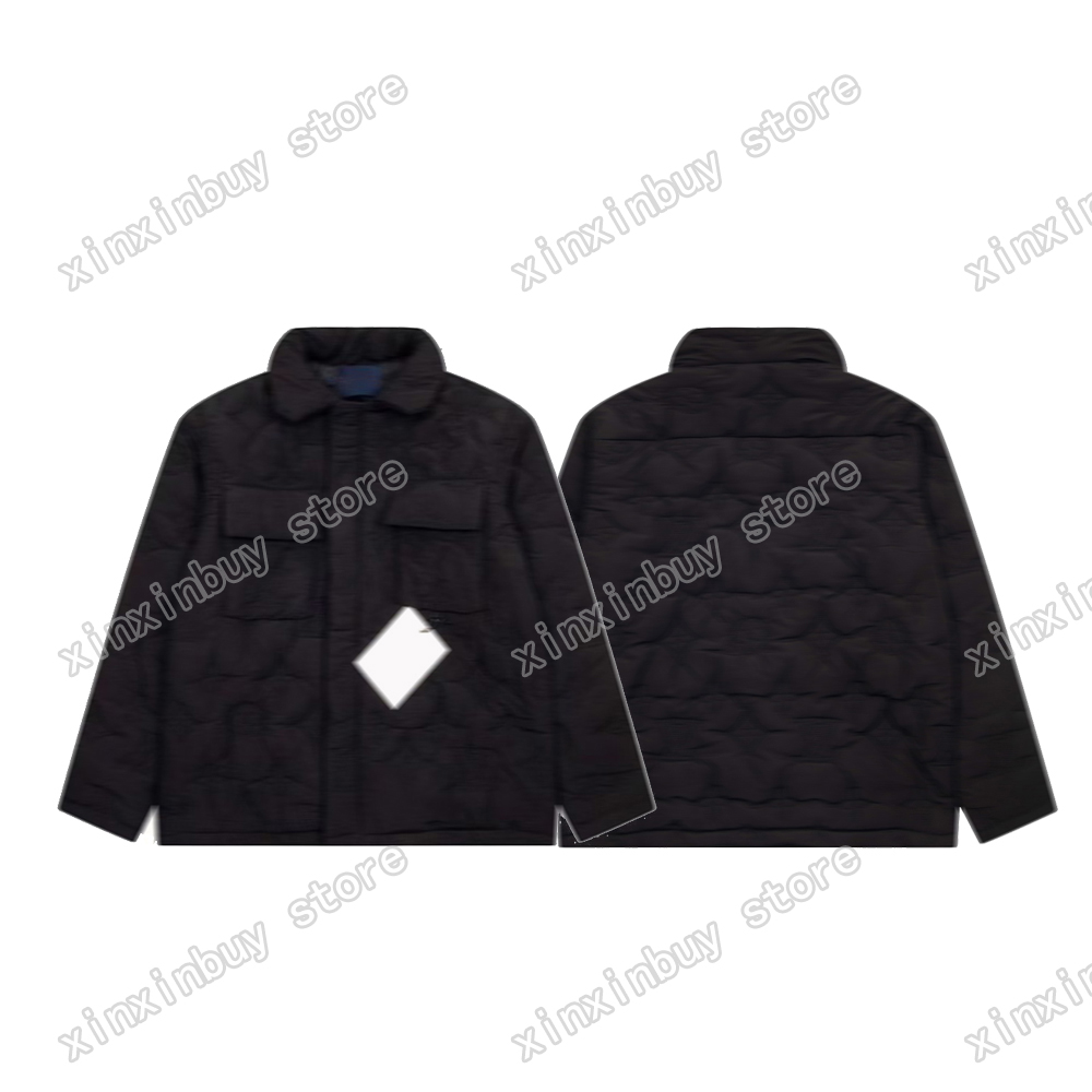 xinxinbuy Men designer Coat Jacket Three-dimensional embroidery Emboss cotton long sleeve women gray Black white blue M-2XL, Multi
xinxinbuy Men designer Coat Jacket Three-dimensional embroidery Emboss cotton long sleeve women gray Black white blue M-2XL, Multi