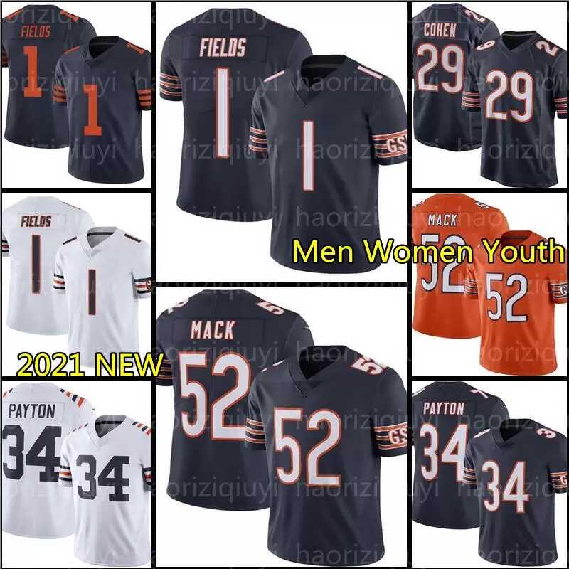 Jersey Wholesale Custom Chicago''Bears''1 Justin Fields 34 Walter Payton Eddie Jackson David Montgomery Football 11 Darnell Mooney Brian Urlacher, Men jersey2
Jersey Wholesale Custom Chicago''Bears''1 Justin Fields 34 Walter Payton Eddie Jackson David Montgomery Football 11 Darnell Mooney Brian Urlacher, Men jersey2