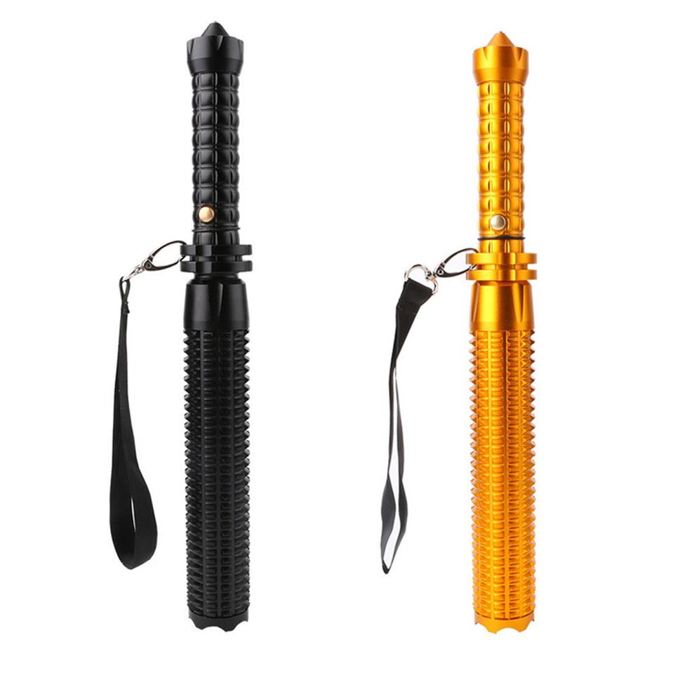 New Retractable Extended Flashlight & Outdoor Light Flashlight Patrol Self Defense Retractable Stick - Black Gold--For defense and em2597
New Retractable Extended Flashlight & Outdoor Light Flashlight Patrol Self Defense Retractable Stick - Black Gold--For defense and em2597