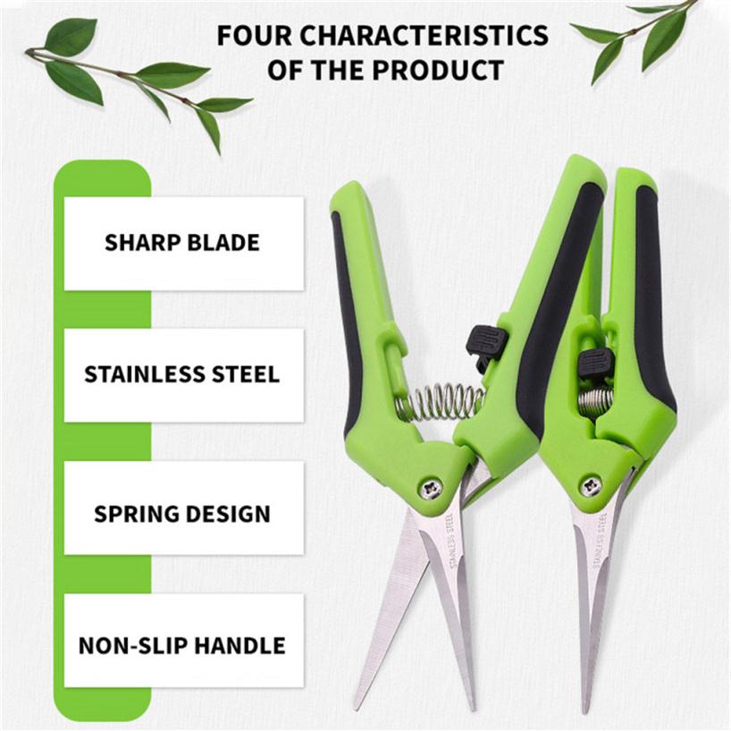 Garden Tools Secateurs Bonsai Shears Metal Gardening Scissor Pruning Tool Hand Cutter Grape Fruit Picking Household Potted2465911111