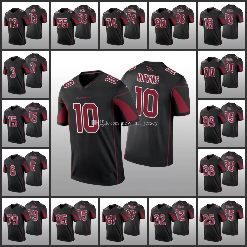Jersey Wholesale Custom Arizona''Cardinals''Men #1 Kyler Murray 99 J.J. Watt 10 DeAndre Hopkins 18 A.J. Green Women Youth Black Color Rush Legend, 112
Jersey Wholesale Custom Arizona''Cardinals''Men #1 Kyler Murray 99 J.J. Watt 10 DeAndre Hopkins 18 A.J. Green Women Youth Black Color Rush Legend, 112