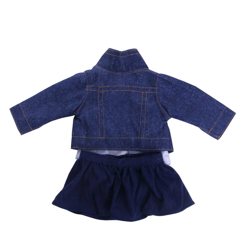 New Clothes Dress Outfits Pajamas For 18 Inch American Girl Doll Cowboy Suit Our Generation Accessories Wholesale
