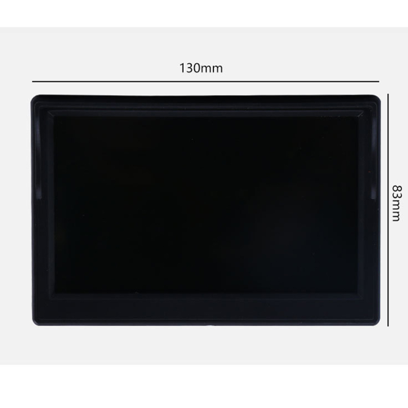 5 Inch TFT LCD Screen Car Monitor HD 800x480 Reversing Parking Monitor with 2 Video Input Rearview Camera Optional