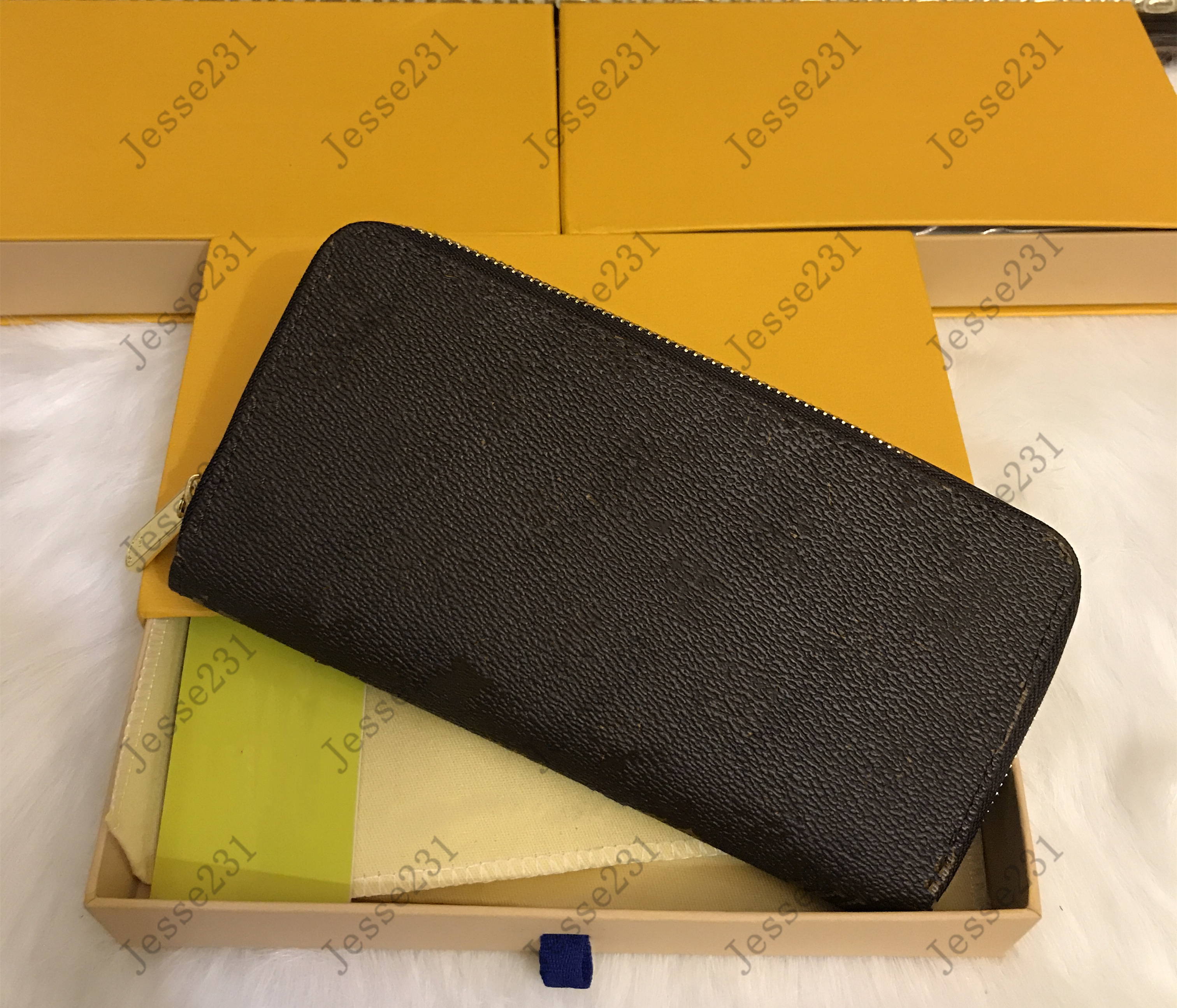 Fashion designer wallet Purses Men women Zip purse card Holders clutch portefeuille Wallet Leather long style billetera Coin Pocket with box dust bag, Brown grid
Fashion designer wallet Purses Men women Zip purse card Holders clutch portefeuille Wallet Leather long style billetera Coin Pocket with box dust bag, Brown grid