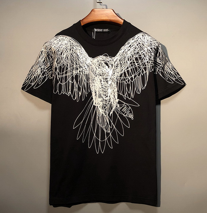 2023 Summer Men Short Sleeve T-shirt European American Wings Printing T-shirt Fashion Designer Men Women Couples High Quality Casual Loose Cotton Clothes Sports Tops, White
2023 Summer Men Short Sleeve T-shirt European American Wings Printing T-shirt Fashion Designer Men Women Couples High Quality Casual Loose Cotton Clothes Sports Tops, White