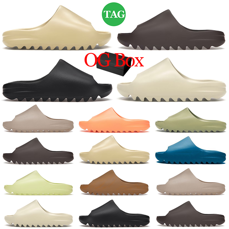slippers designer slides for mens womens slide sandals Desert Sand Earth Brown Bone Soot Ochre Glow Green Resin Mineral Blue trainers big size 36-47, Item #5
slippers designer slides for mens womens slide sandals Desert Sand Earth Brown Bone Soot Ochre Glow Green Resin Mineral Blue trainers big size 36-47, Item #5