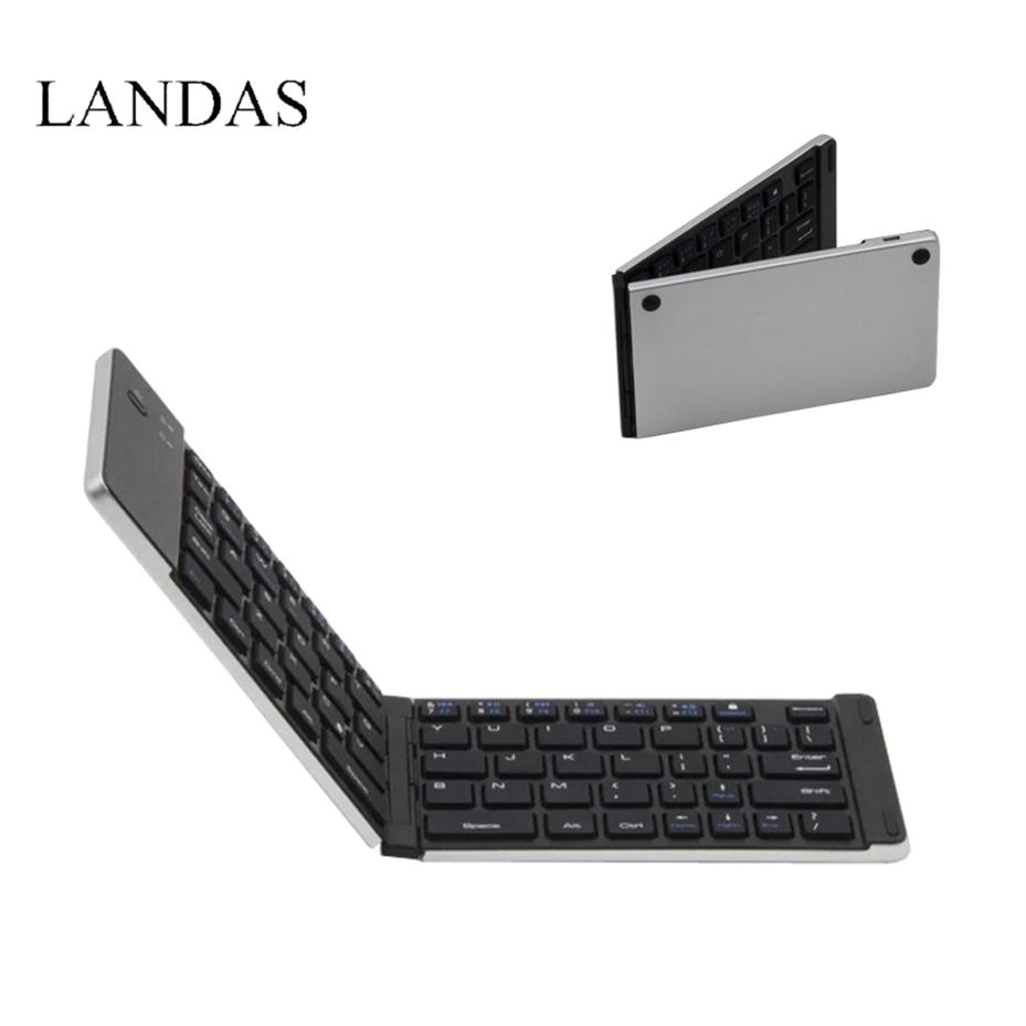 Landas Portable Mini Folding Keyboard Bluetooth Wireless For iPhone Foldable Keyboards Bluetooth For Android Smart Phone Tablets247l
Landas Portable Mini Folding Keyboard Bluetooth Wireless For iPhone Foldable Keyboards Bluetooth For Android Smart Phone Tablets247l