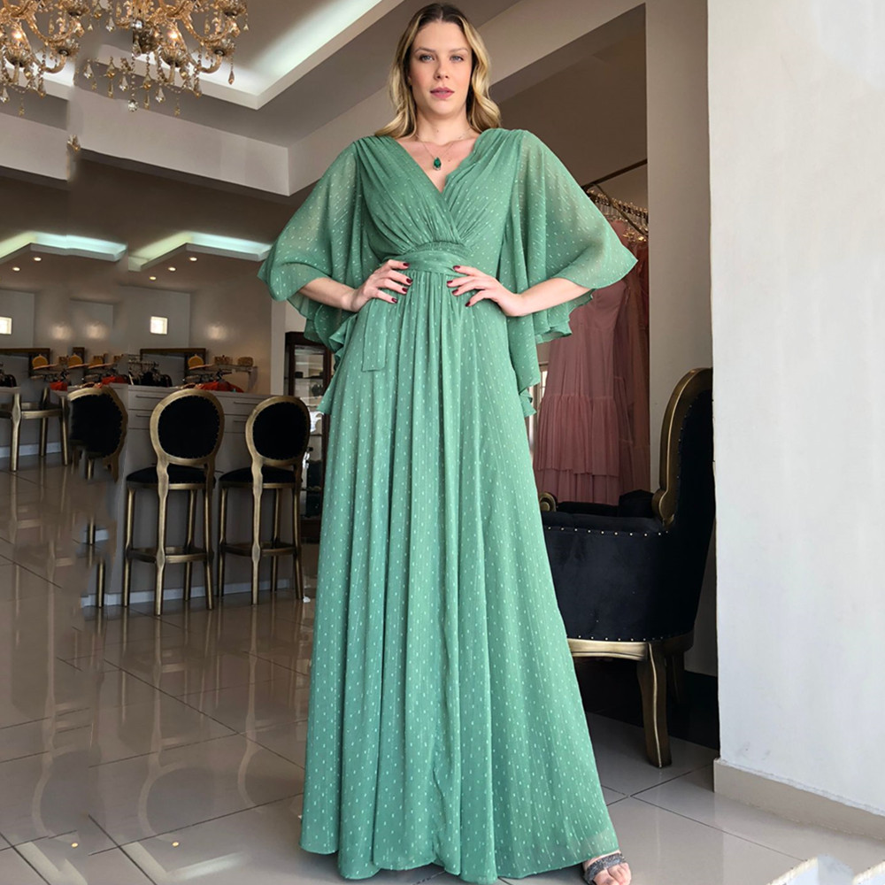 Mother of the Bride dressesExtra-long wedding evening dress with trapeze cut 2022 large size NEW IN