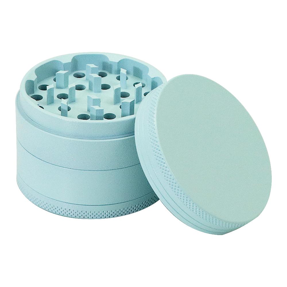 

63MM 4Layers Smoking Metal tobacco Herb Grinders Crusher smoke accessory Aluminum Alloy CNC Diamond Teeth Herb Grinder Fit Dry Herb Vivid Color