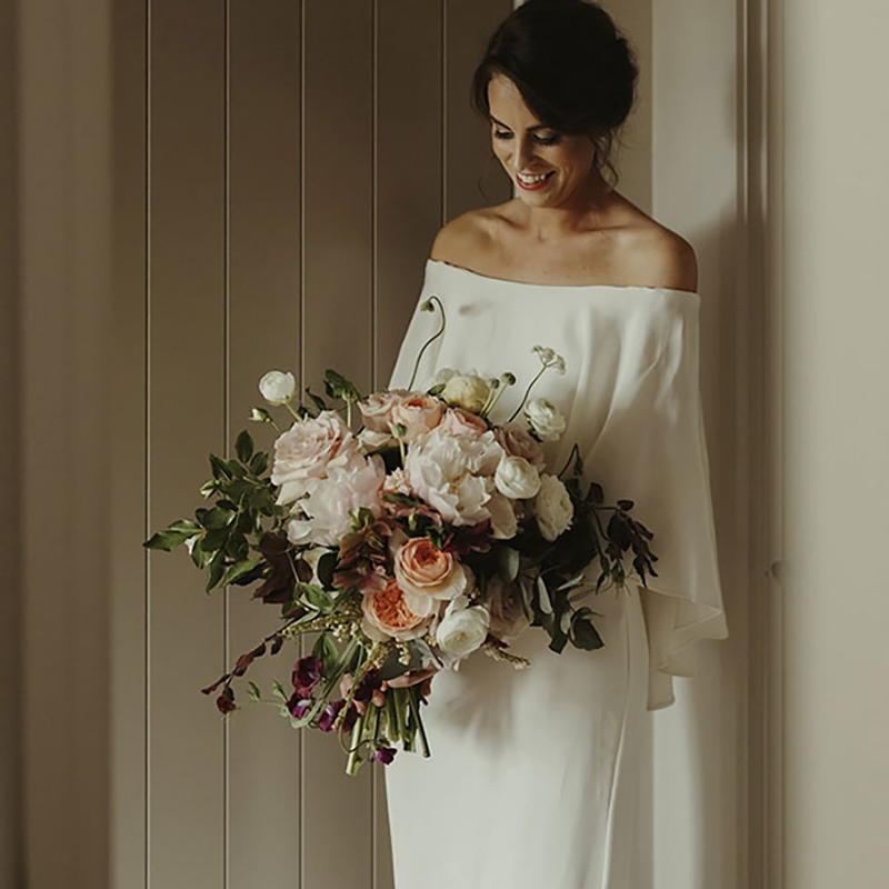Off The Shoulder Wedding Dress A e Satin Bride Winter Mother of Bridal Gown Vestidos De Novia Plus Size Real Photo Dresses