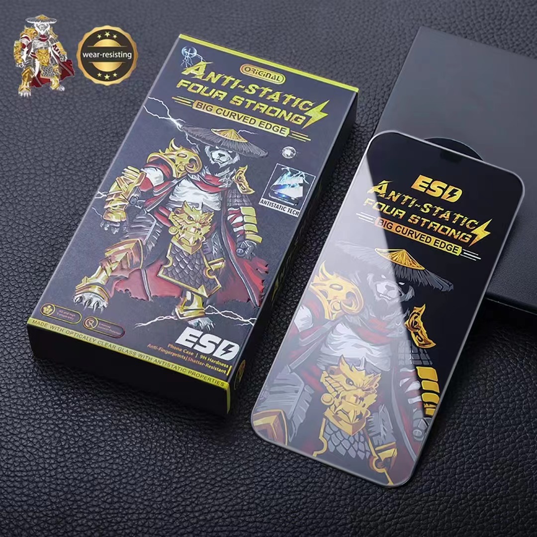 ESD anti-static tempered film for Apple 14pro/14Promax tempered film 13Pro phone film