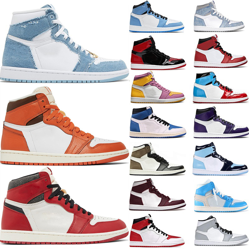 Basketball Shoes 1 Lost & Found Jumpman 1S Denim Starfish Yellow Toe Stage Haze Brotherhood Dark Mocha Low Patent Bred Chicago Mens Womens Trainers Sneakers, 40
Basketball Shoes 1 Lost & Found Jumpman 1S Denim Starfish Yellow Toe Stage Haze Brotherhood Dark Mocha Low Patent Bred Chicago Mens Womens Trainers Sneakers, 40