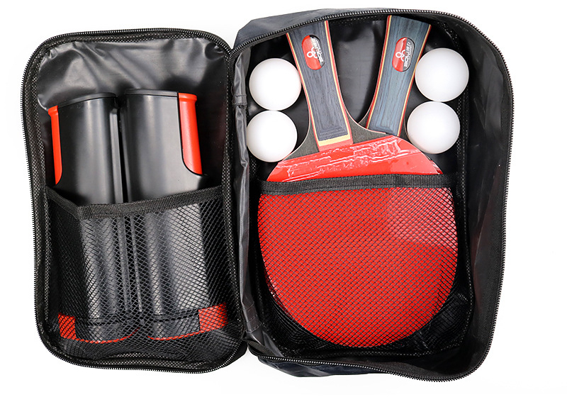 Table Tennis Sets Training Match Entertainment Two - Racket Four - Ball with A Tennis Net for Beginners Home Racket
Table Tennis Sets Training Match Entertainment Two - Racket Four - Ball with A Tennis Net for Beginners Home Racket