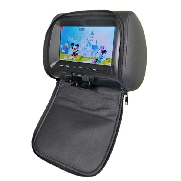 Universal 7 Inch TFT LED Screen Car MP5 Player rest Monitor Support AV USB SD Input FM Speaker Car Camera C251017