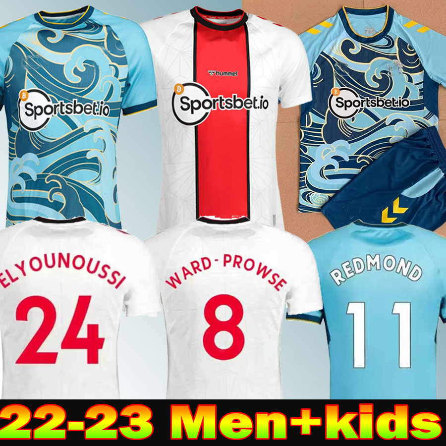 22-23 ARIBO 7 Southampton Soccer Jerseys REDMOND 2022 2023 WARD-PROWSE ELYOUNOUSSI ARMSTRONG ROMEU adult men ARIBO jersey Thailand white blue short, 22-23 away patch
22-23 ARIBO 7 Southampton Soccer Jerseys REDMOND 2022 2023 WARD-PROWSE ELYOUNOUSSI ARMSTRONG ROMEU adult men ARIBO jersey Thailand white blue short, 22-23 away patch