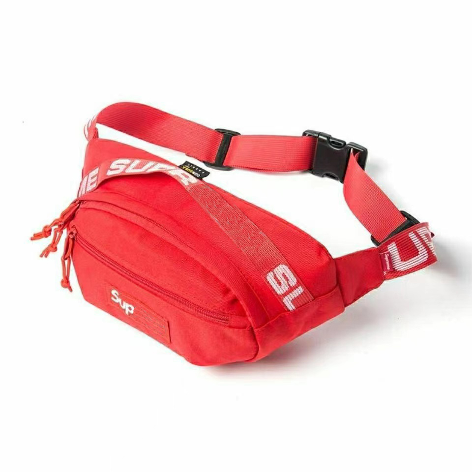 Fashion waist SUP LU Yoga bag 18SS 44th off shoulder strap men and women sports single crossbody white red sport bag luxury brand super1me logo
Fashion waist SUP LU Yoga bag 18SS 44th off shoulder strap men and women sports single crossbody white red sport bag luxury brand super1me logo