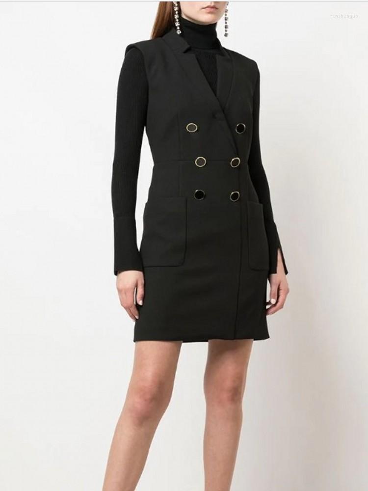 Women' Vests Female Waistcoat 2022 Spring Fashion Elegant Brief Sleeveless Jacket Women' Vest Double Breasted Commute Woven Autumn, Black
Women' Vests Female Waistcoat 2022 Spring Fashion Elegant Brief Sleeveless Jacket Women' Vest Double Breasted Commute Woven Autumn, Black