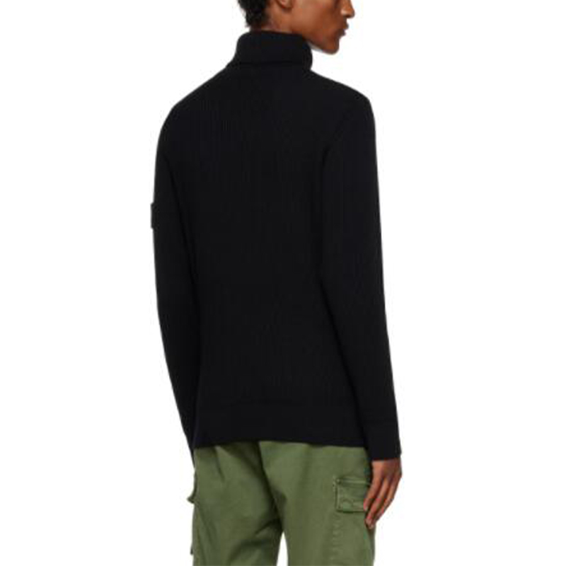 Autumn Winter Men's Sweater Mens Turtleneck Solid Color Pullovers Clothing Male Slim Fit Knitted Sweaters