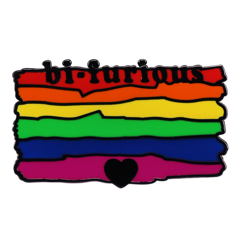 Rainbow flag brooch metal badge accessory lover gift LGBT Cute Anime Movies Games Hard Enamel Pins Collect Metal, As picture
Rainbow flag brooch metal badge accessory lover gift LGBT Cute Anime Movies Games Hard Enamel Pins Collect Metal, As picture