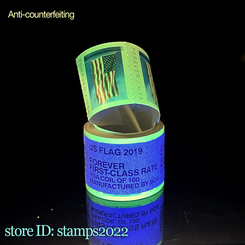 2022 US Flag USA Postal First Class Mail For US Post Office Service Roll Coil of 100, Stamps
2022 US Flag USA Postal First Class Mail For US Post Office Service Roll Coil of 100, Stamps