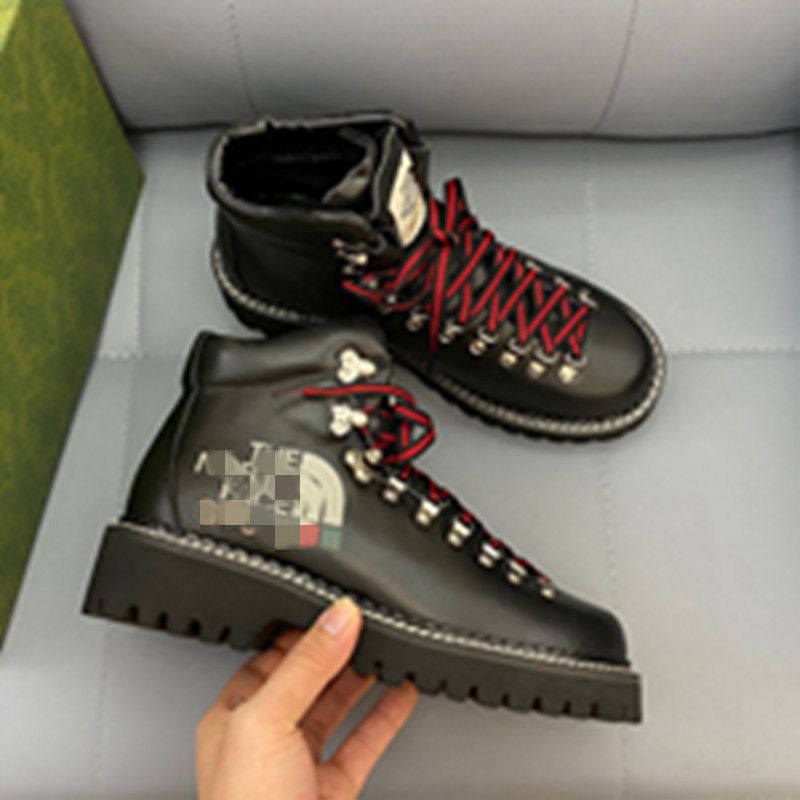 2022 Designer Women Ankle Boot Mountaineering Double G Snow Boots Mens Hiking Martin Fashion Leather North Booties Size 35-45, #04
2022 Designer Women Ankle Boot Mountaineering Double G Snow Boots Mens Hiking Martin Fashion Leather North Booties Size 35-45, #04